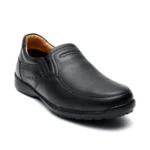 LEATHER SHOES - RUNNER-053 BLACK